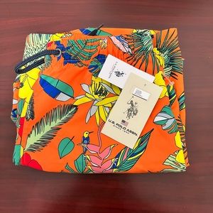 Orange short U.S Polo